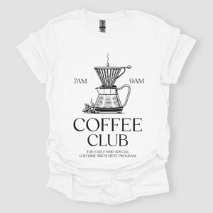 7am Coffee Club White