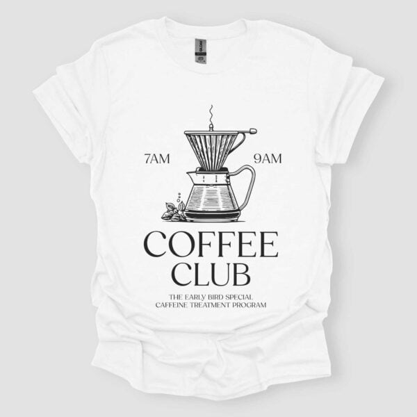 7am Coffee Club White