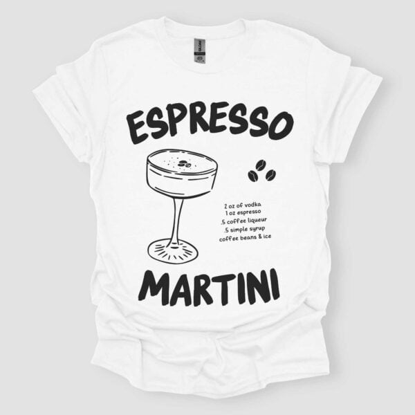 Espresso Martini Unisex T Shirt White