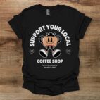 Black t shirt unisex