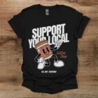 Black t shirt unisex