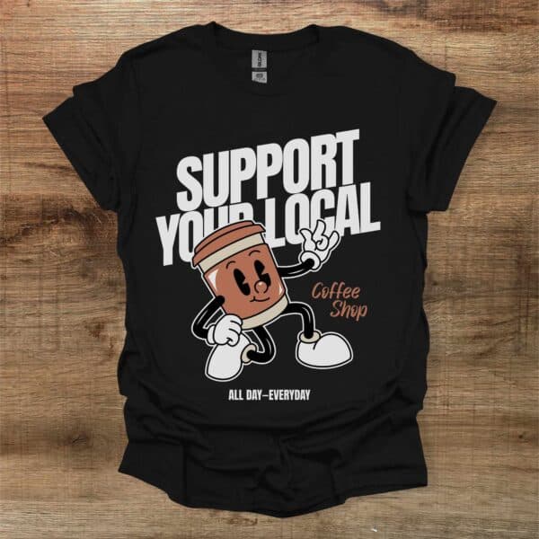 Black t shirt unisex