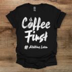 Black t shirt unisex