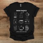 Black t shirt unisex