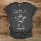 Dark heather t shirt unisex