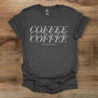 Dark heather t shirt unisex