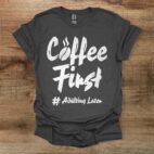 Dark heather t shirt unisex