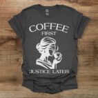 Dark heather t shirt unisex