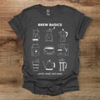 Dark heather t shirt unisex
