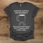 Dark heather t shirt unisex