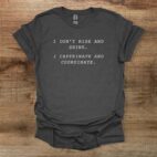 Dark heather t shirt unisex