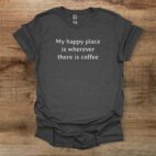 Dark heather t shirt unisex