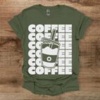 Military green t shirt unisex
