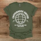 Military green t shirt unisex