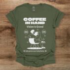 Military green t shirt unisex