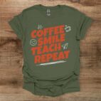 Military green t shirt unisex