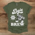 Military green t shirt unisex