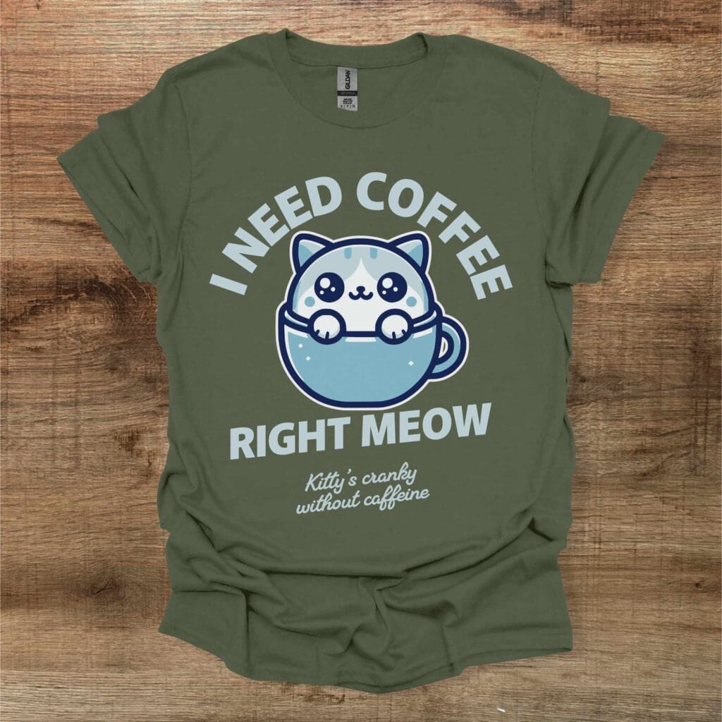 Military Green T-Shirt Unisex Military green t shirt unisex