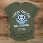 Military green t shirt unisex