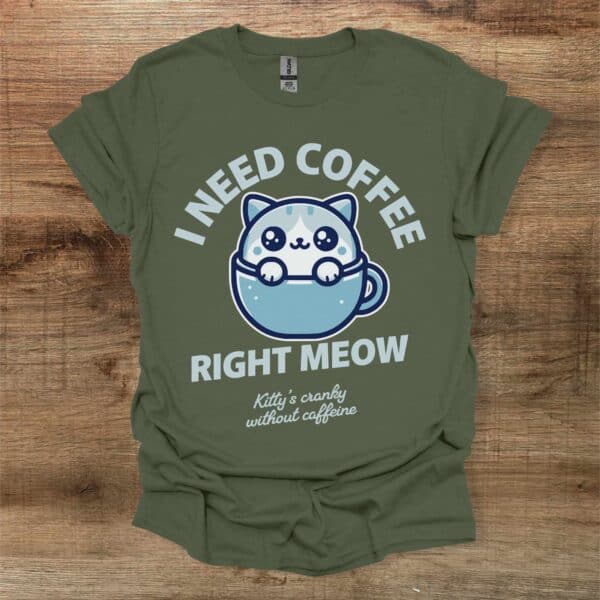 Military green t shirt unisex