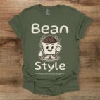 Military green t shirt unisex