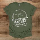 Military green t shirt unisex