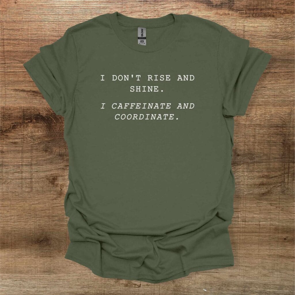 Military Green T-Shirt Unisex Military green t shirt unisex