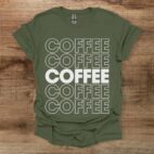 Military green t shirt unisex