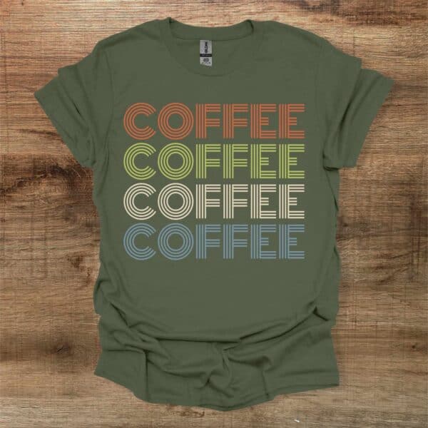 Military green t shirt unisex