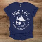 Navy t shirt unisex