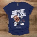 Navy t shirt unisex