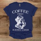 Navy t shirt unisex