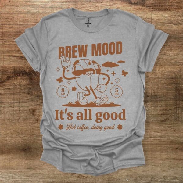 Sport grey t shirt unisex