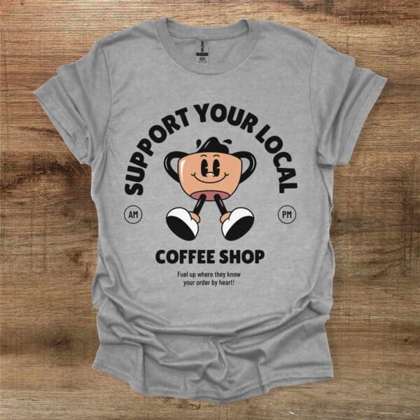 Sport grey t shirt unisex