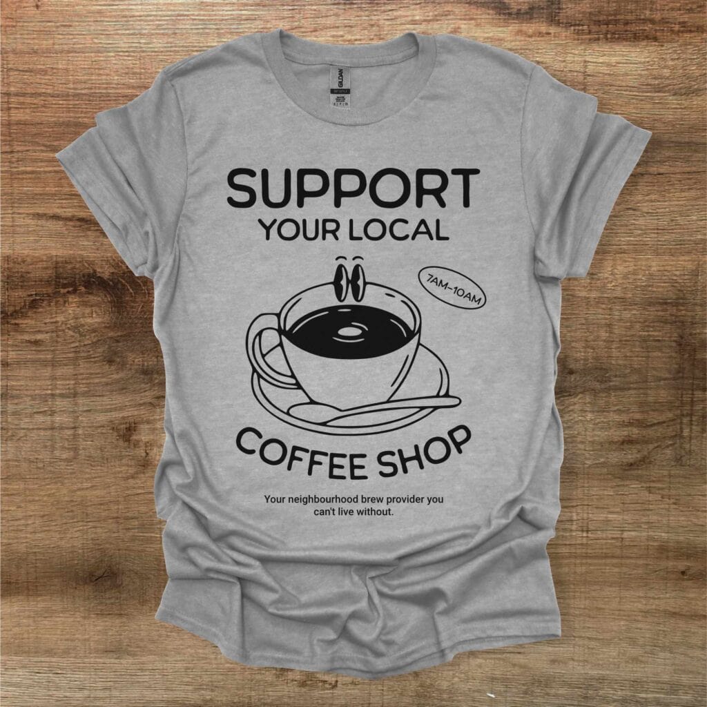 Sport grey t shirt unisex