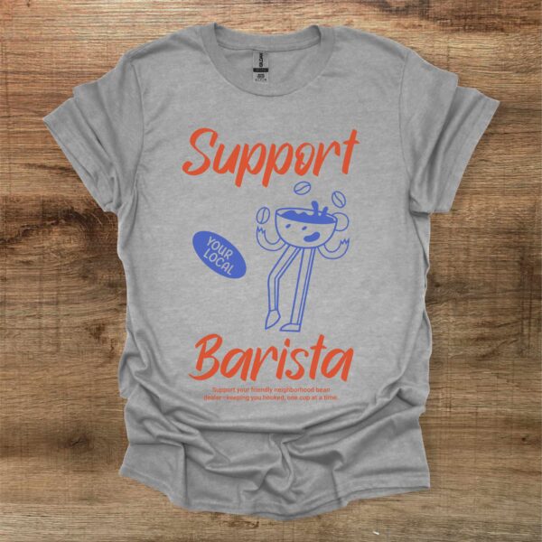 Sport grey t shirt unisex