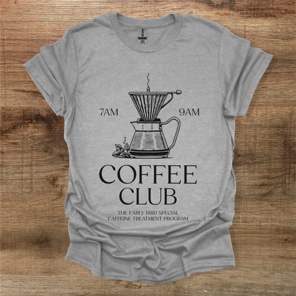Sport grey t shirt unisex