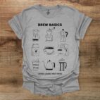 Sport grey t shirt unisex
