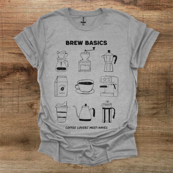 Sport grey t shirt unisex