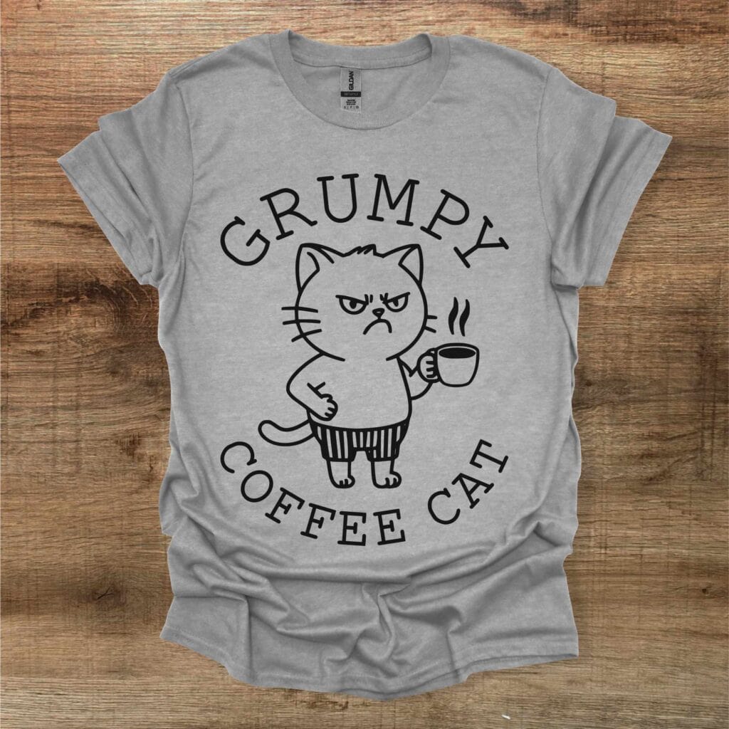 Sport grey t shirt unisex