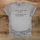 Sport grey t shirt unisex