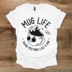 White t shirt unisex