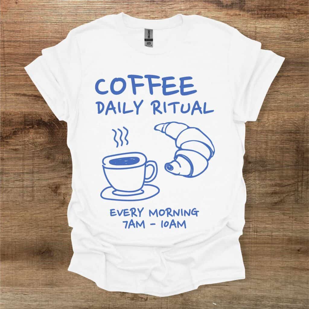 White t shirt unisex