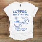 White t shirt unisex