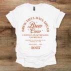 Brewtiful days ahead white t shirt unisex