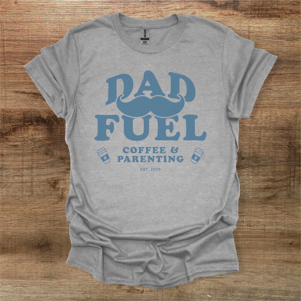 Dad Fuel Sport Grey T-Shirt Unisex Dad fuel sport grey t shirt unisex