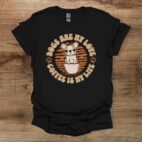 Dogs are my love black t shirt unisex