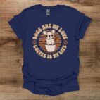 Dogs are my love navy t shirt unisex