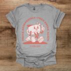Drink responsibly coffee lover sport grey t shirt unisex