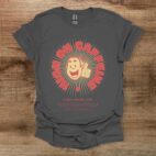 High on caffeine again charocal t shirt unisex